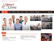 Tablet Screenshot of elsherif-clinic.com
